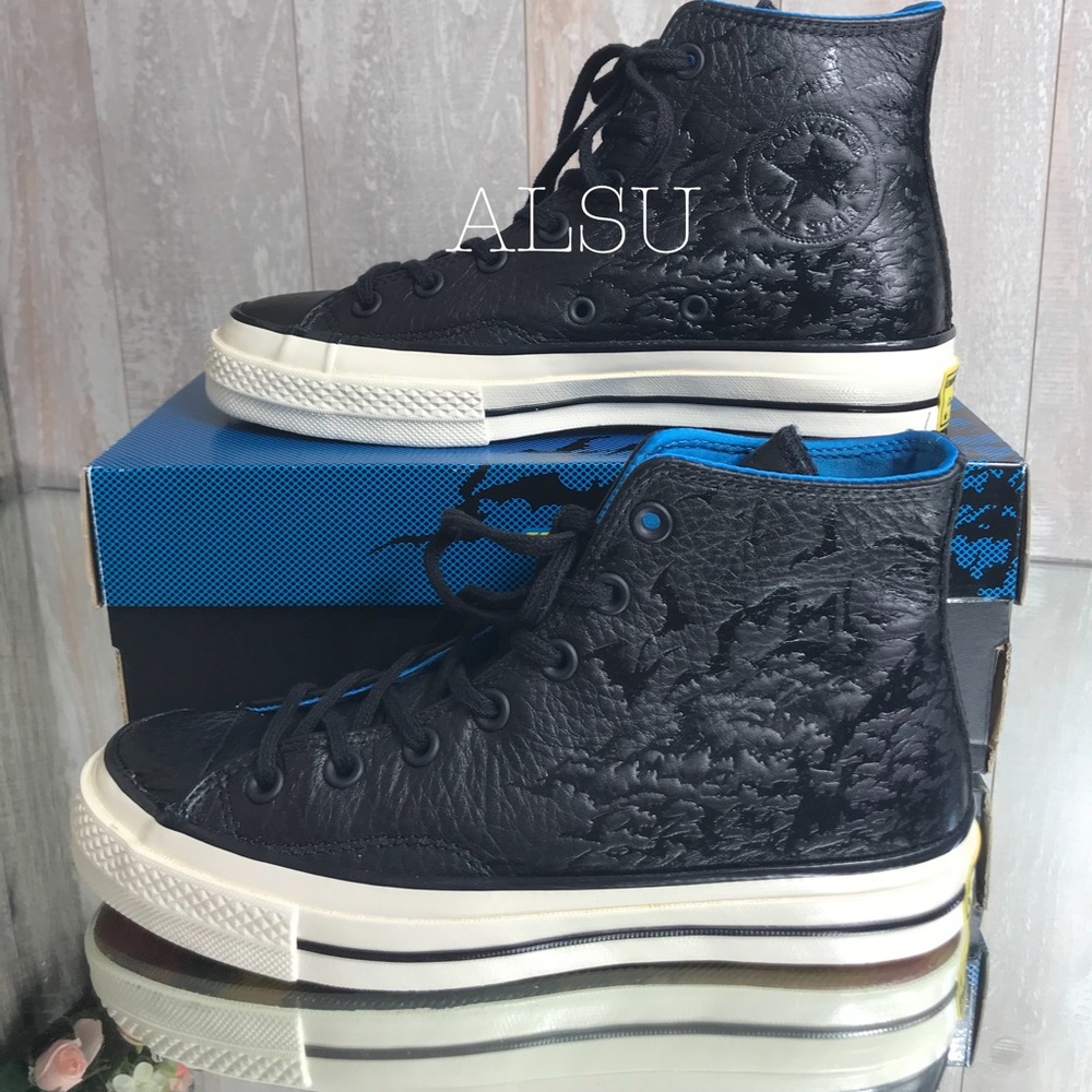 Converse&DC Batman Ctas 70 HI Black Spray W AUTHEN - Picture 6 of 8
